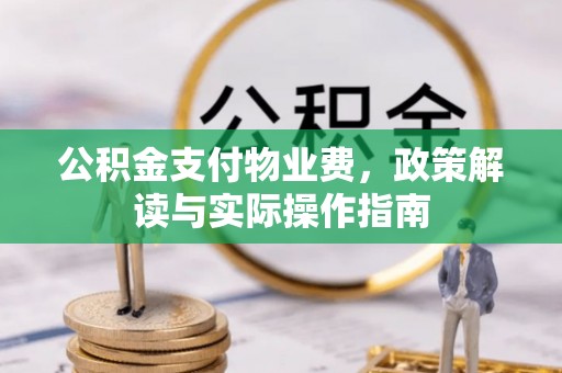 盐津公积金支付物业费，政策解读与实际操作指南