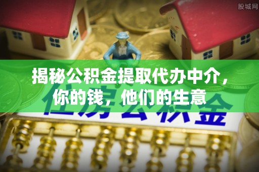 盐津揭秘公积金提取代办中介，你的钱，他们的生意