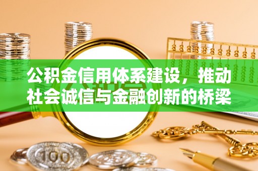 盐津公积金信用体系建设，推动社会诚信与金融创新的桥梁