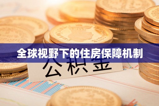 盐津全球视野下的住房保障机制