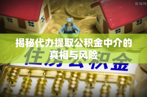 盐津揭秘代办提取公积金中介的真相与风险