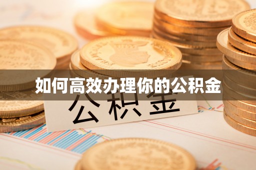 盐津如何高效办理你的公积金