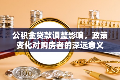 盐津公积金贷款调整影响，政策变化对购房者的深远意义