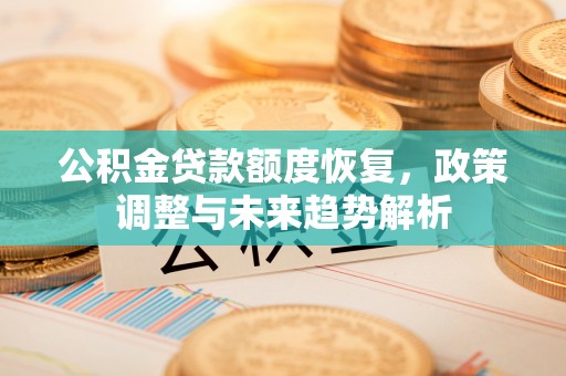 盐津公积金贷款额度恢复，政策调整与未来趋势解析