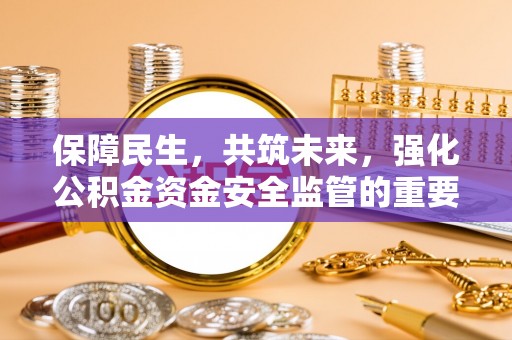 盐津保障民生，共筑未来，强化公积金资金安全监管的重要性