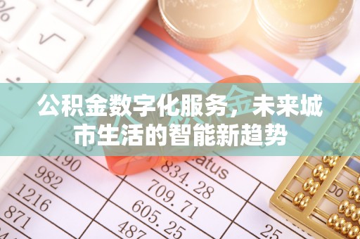 盐津公积金数字化服务，未来城市生活的智能新趋势