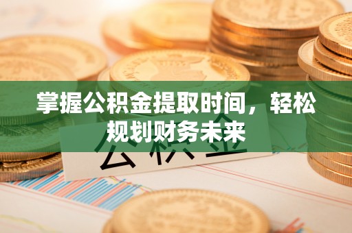 盐津掌握公积金提取时间，轻松规划财务未来