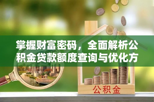 盐津掌握财富密码，全面解析公积金贷款额度查询与优化方案
