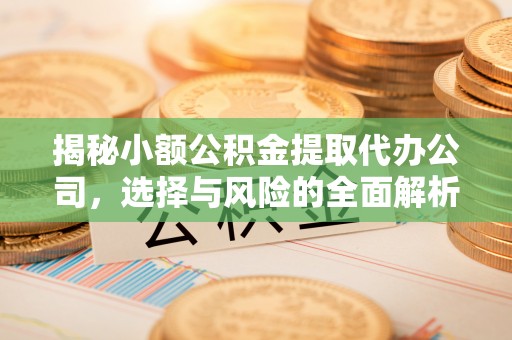 盐津揭秘小额公积金提取代办公司，选择与风险的全面解析