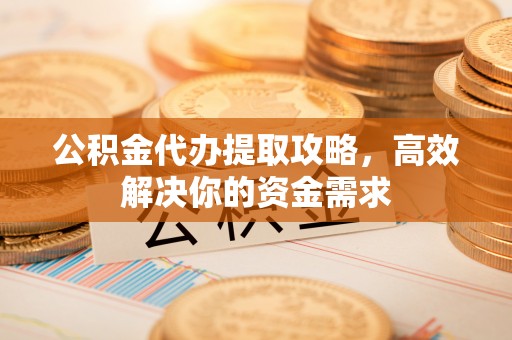 盐津公积金代办提取攻略，高效解决你的资金需求