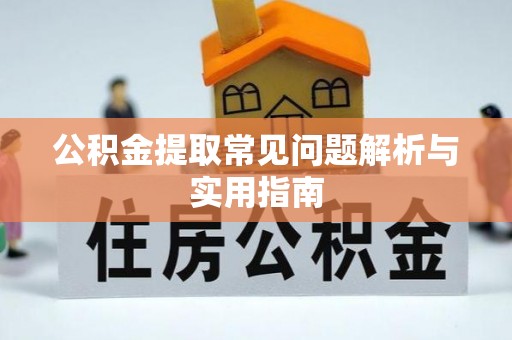 盐津公积金提取常见问题解析与实用指南