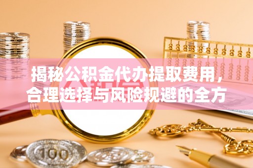 盐津揭秘公积金代办提取费用，合理选择与风险规避的全方位解析