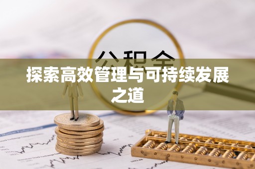 盐津探索高效管理与可持续发展之道