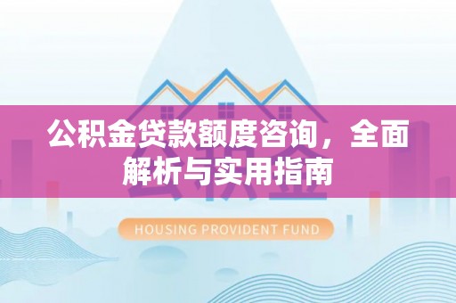 盐津公积金贷款额度咨询，全面解析与实用指南