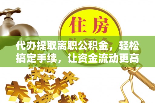 盐津代办提取离职公积金，轻松搞定手续，让资金流动更高效